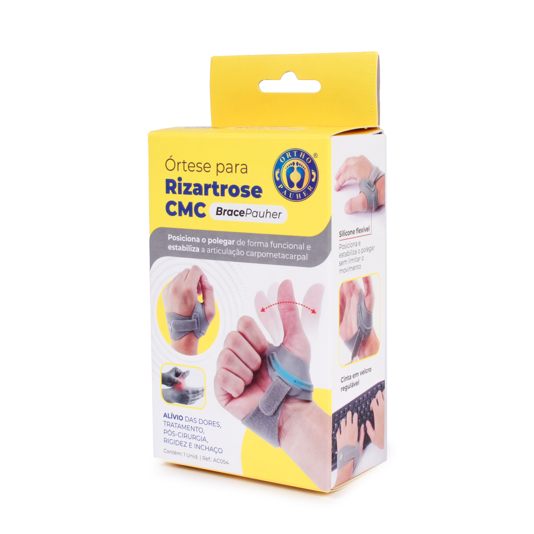 Órtese para polegar Rizartrose CMC - Brace Pauher – Ortho Pauher